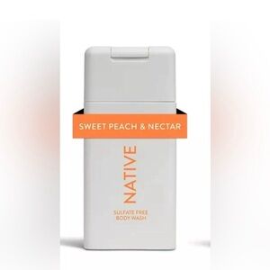 Native Sweet Peach & Nectar Sulfate-Free Body Wash